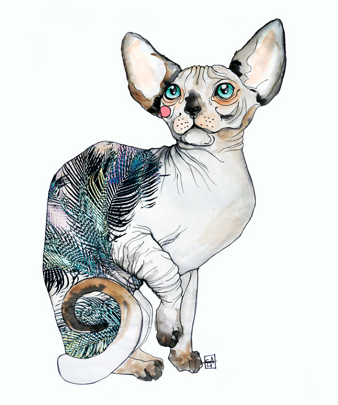 Cartoon Egyptian Cats Tattoo Designs Cartoon Egyptian Cats Tattoo Designs